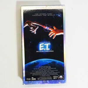 E.T. The Extra-Terrestrial 1982 VHS Letterboxed Edition 1996 Digitally Mastered